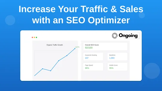 Ongoing ‑ AI SEO Optimizer screenshot