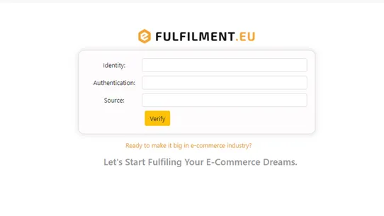 Efulfilment Europe screenshot