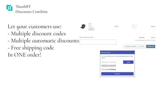 ThanhBT: Discounts Combine screenshot