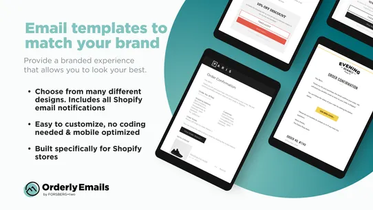 Orderly Emails ‑ Templates App screenshot