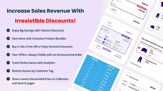 Quantity Discounts ‑ Selector screenshot