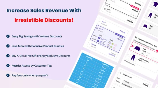 Quantity Discounts ‑ Selector screenshot
