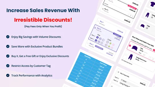 Quantity Discounts ‑ Selector screenshot