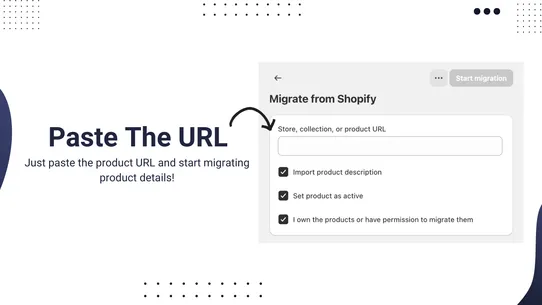 Migratify ‑ Product Migration screenshot