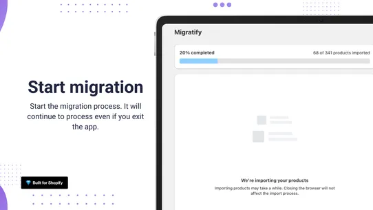 Migratify ‑ Copy Products screenshot