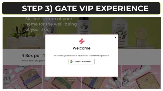 Hypeal VIP Loyalty Memberships screenshot