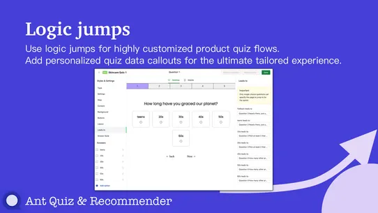 Ant Quiz &amp; Recommender screenshot