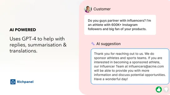 Richpanel: AI Customer Service screenshot