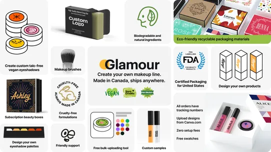 viaGlamour | Dropship Skincare screenshot