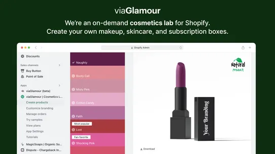 viaGlamour | Cosmetics Lab screenshot