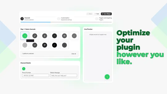 MyShop ‑ Chat Link WP Button screenshot