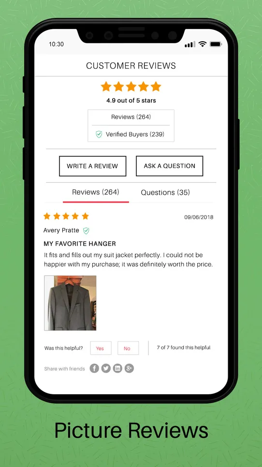 TargetBay Product Reviews screenshot