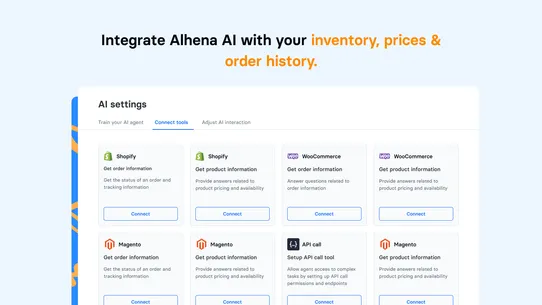 Alhena: Shopping &amp; Support AI screenshot
