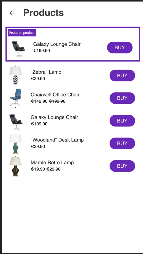 LIVEL Live Shopping screenshot