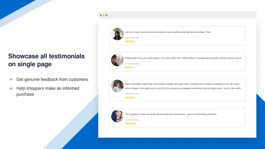 EVM Customer Testimonials screenshot