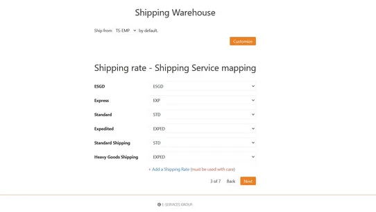 KerryESG Global Fulfillment screenshot