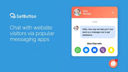 GetButton: WhatsApp, FB &amp; More screenshot