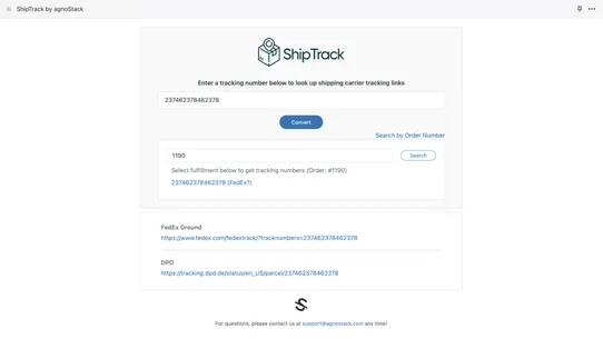 ShipTrack Pro screenshot