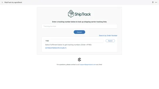 ShipTrack Pro screenshot