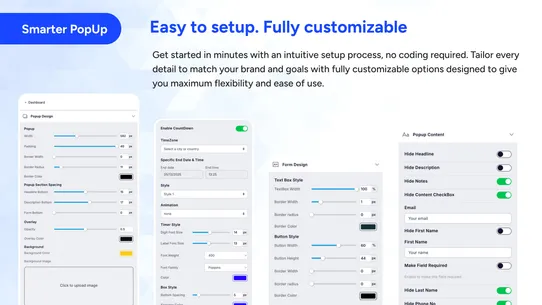 Smarter PopUp &amp; Coupon Code screenshot