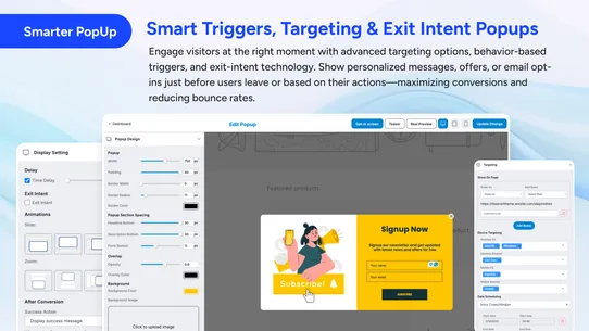 Smarter PopUp &amp; Coupon Code screenshot