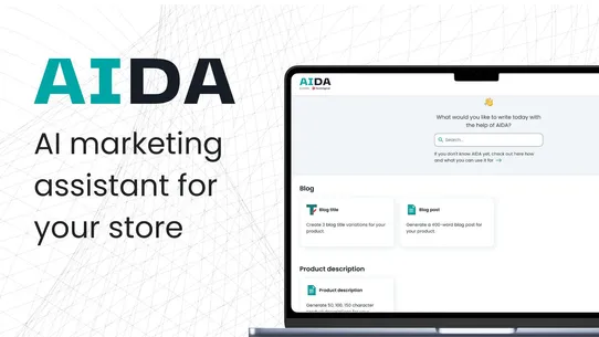 AIDA: AI marketing assistant screenshot