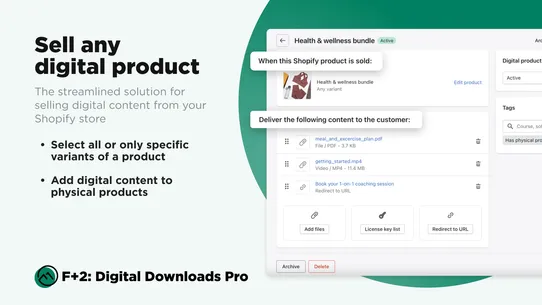 F+2: Digital Downloads Pro screenshot