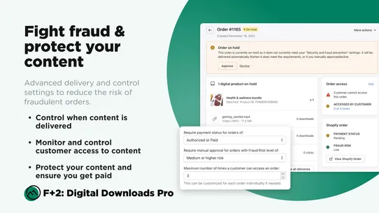 F+2: Digital Downloads Pro screenshot