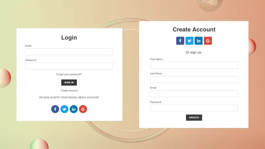 Quick Social Login screenshot