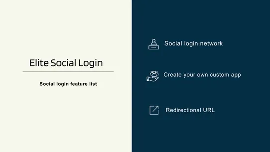 Elite Social Login screenshot