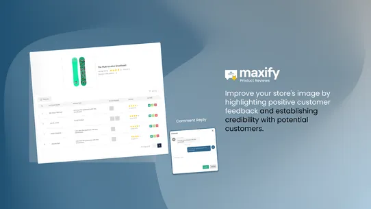 Maxify Product Reviews screenshot