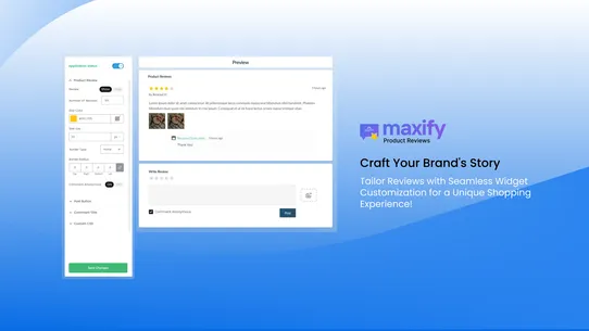 Maxify Product Reviews screenshot