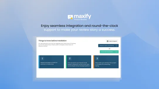 Maxify Product Reviews screenshot