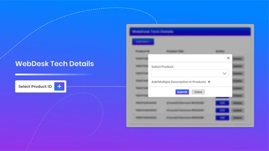 WebDesk Tech Details screenshot
