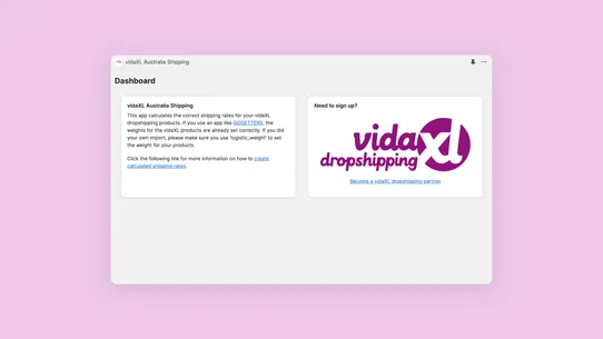 vidaXL Australia screenshot