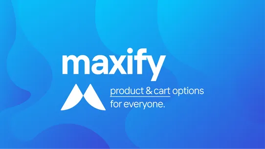 Maxify Product &amp; Cart Options screenshot