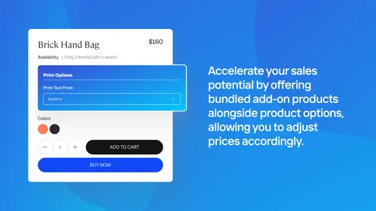 Maxify Product &amp; Cart Options screenshot