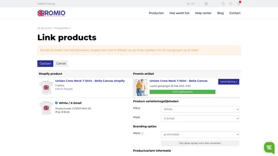 Promio ‑ Print on demand screenshot