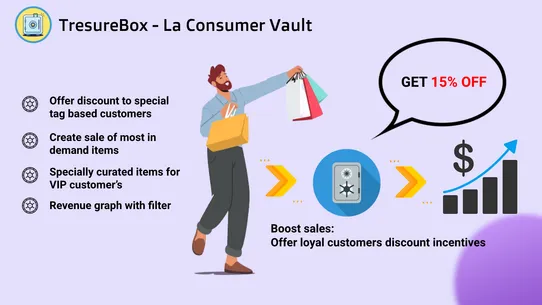 TresureBox ‑ La Consumer Vault screenshot