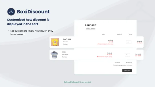 BoxiDiscount screenshot