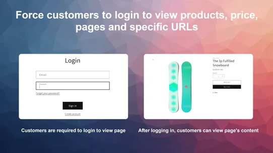 Ymq B2B Lock, Login &amp; Password screenshot