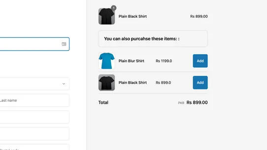 Checkify ‑ Customize Checkout screenshot