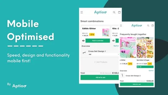 Aptioo: Upsell &amp; Cross Sell screenshot