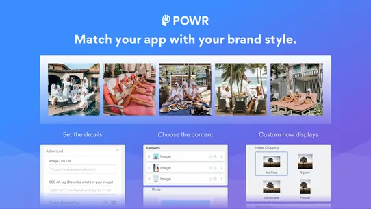 POWR Photo Gallery Pic Collage screenshot