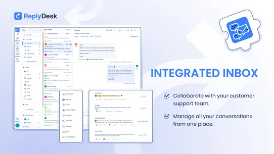 ReplyDesk: AI Helpdesk screenshot
