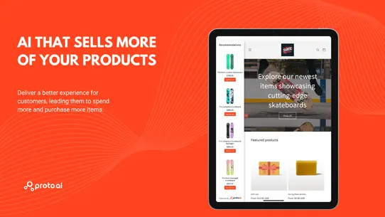 Proto AI Commerce screenshot