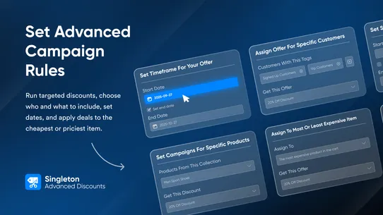 Singleton | Advanced Discounts screenshot