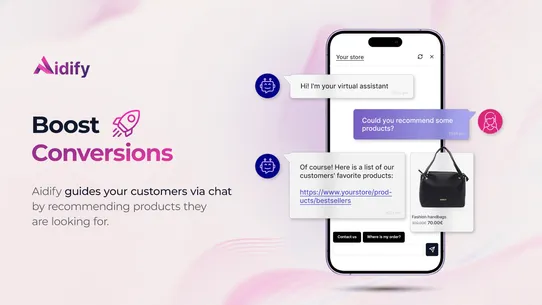 Aidify ‑ AI Chatbot and Sales screenshot