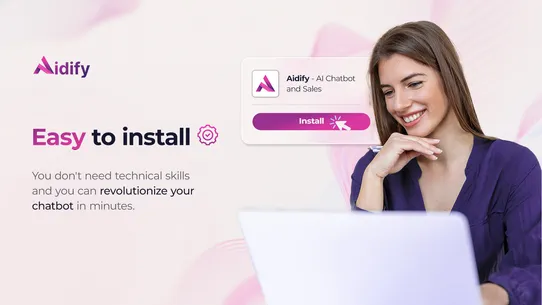 Aidify ‑ AI Chatbot and Sales screenshot