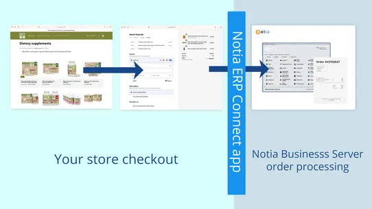 Notia ERP Connect screenshot